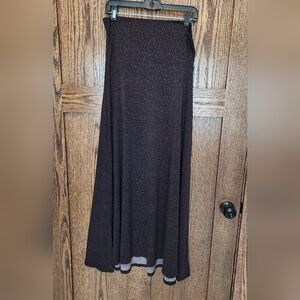 LuLaRoe Black Dot Maxi Skirt